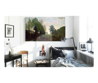 Misty Morning by Jean Baptiste Camille Corot