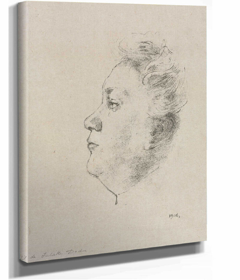 Mlle Juliette Dodu by Odilon Redon