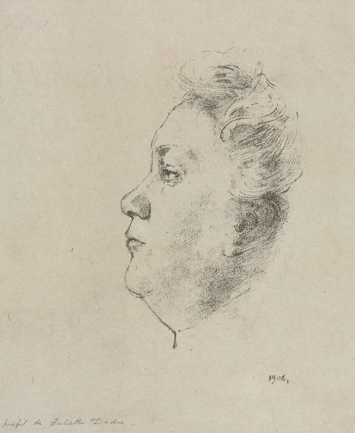 Mlle Juliette Dodu by Odilon Redon