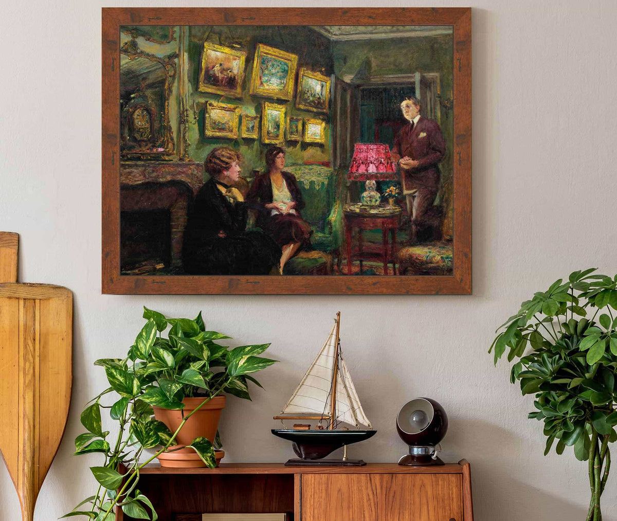 Mme Gillou Chez Elle Laccord Parfait by Edouard Vuillard