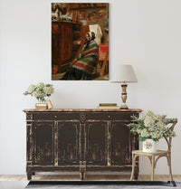 Model In A Cluttered Studio by William Powell Frith