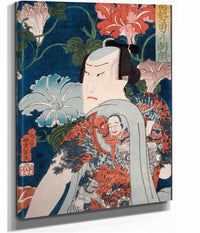 Modern Gallants With Morning Glories by Tsukioka Yoshitoshi