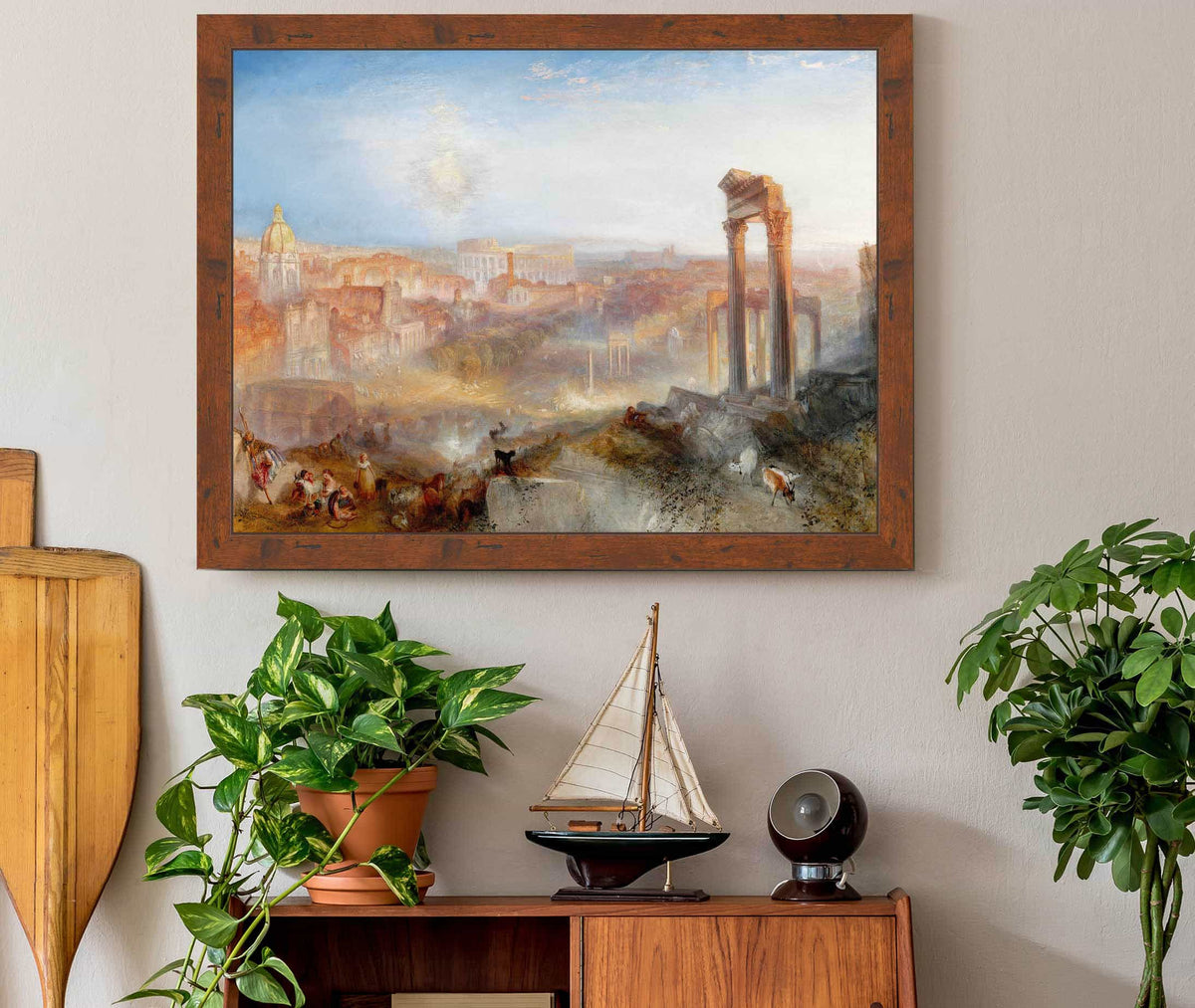 Modern Rome Campo Vaccino by Joseph Mallord William Turner