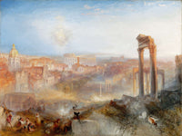 Modern Rome Campo Vaccino by Joseph Mallord William Turner