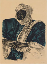 Mohamed Salek Dit Doud Moura Sultan Du Ouadai Fort Lamy by Alexander Evgenievich Yakovlev