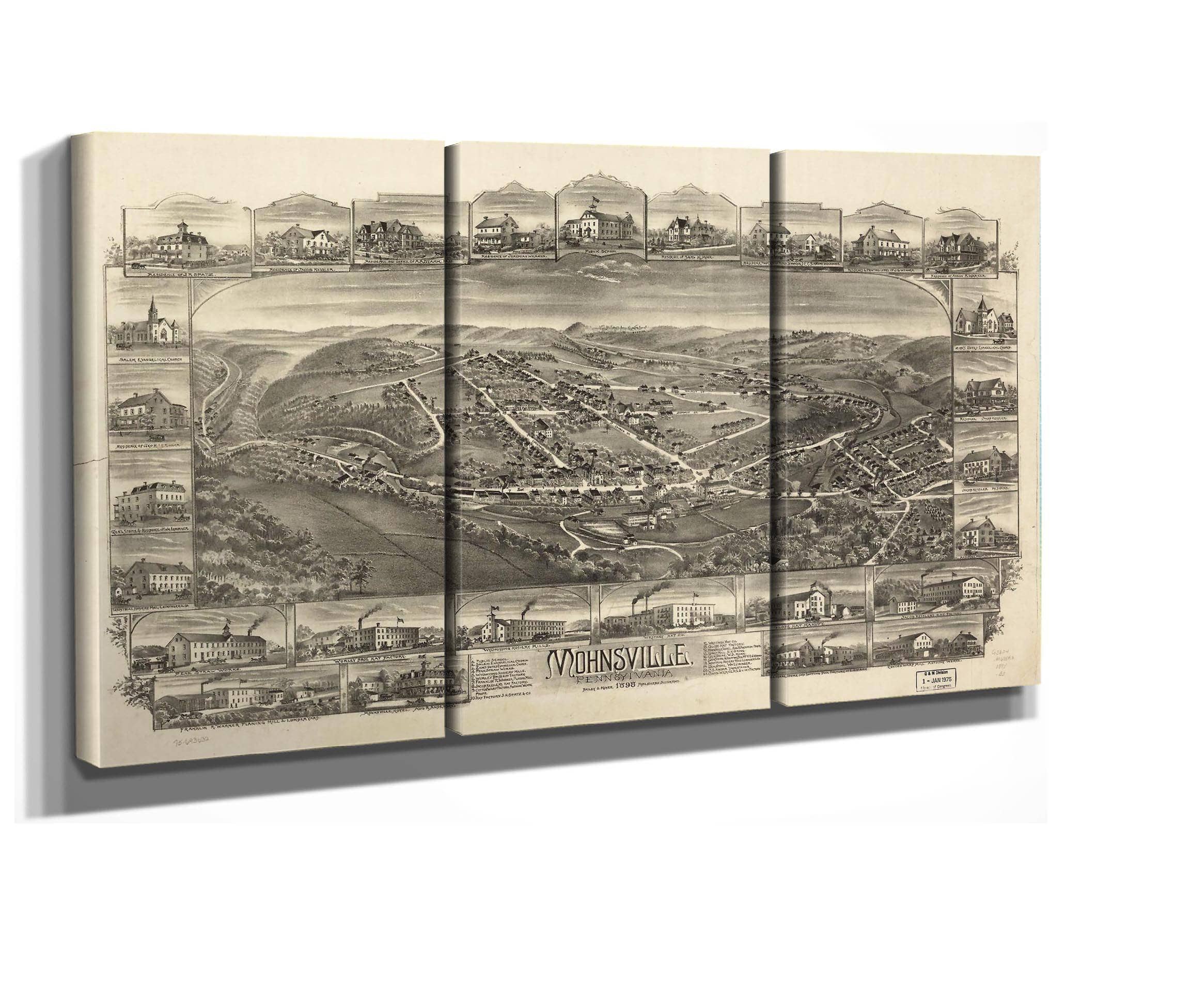 Mohnsville Pennsylvania 1898  State Of Pennsylvania