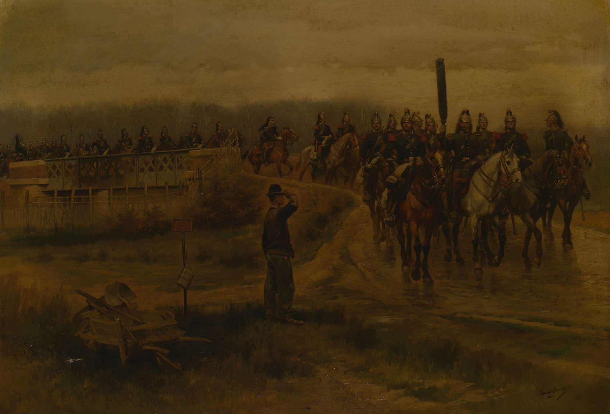 Mon Ancien Regiment by Jean Baptiste Edouard Detaille