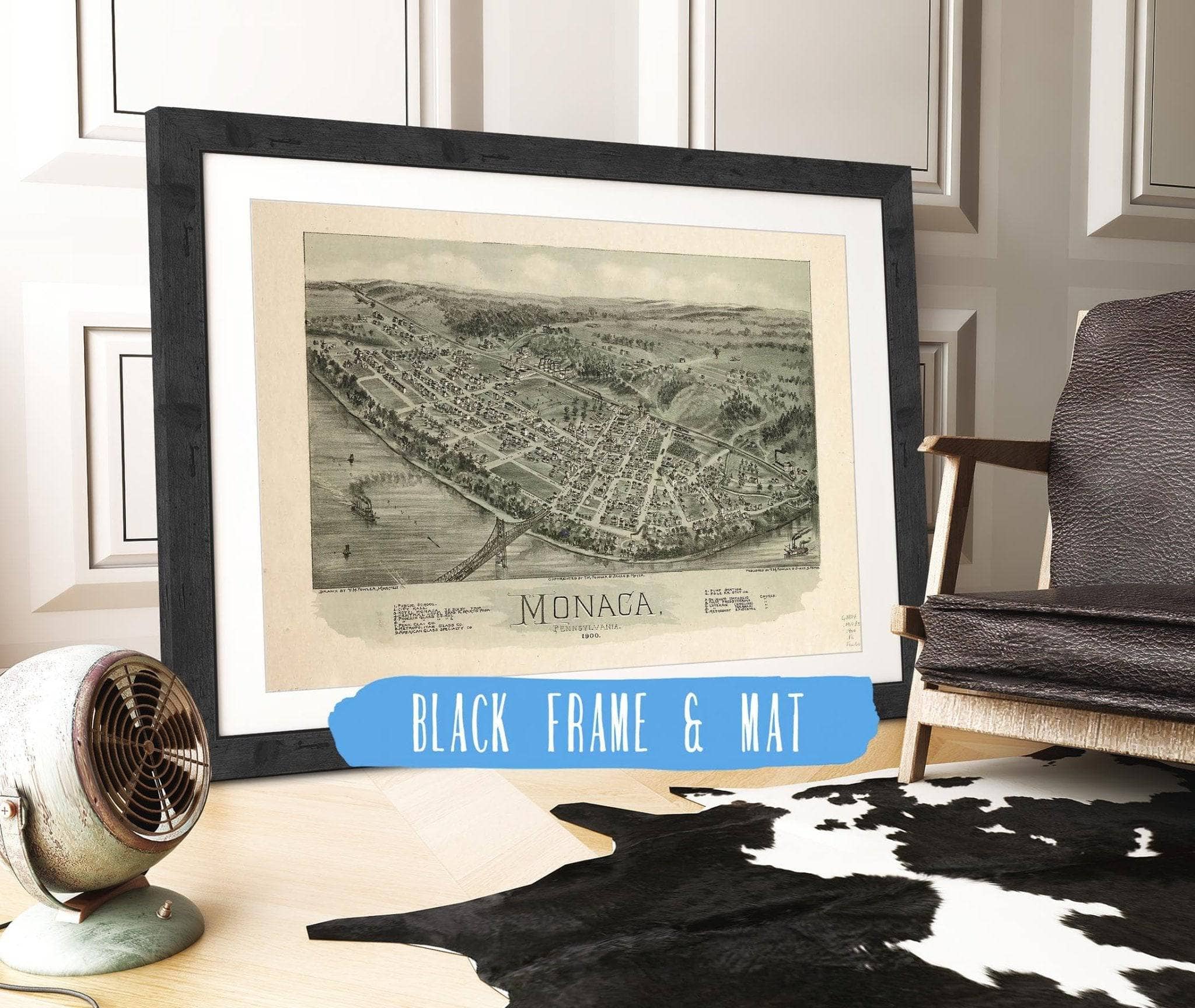 Monaca Pennsylvania 1900 State of Pennsylvania