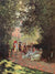 Monceau Park 1878 By Claude Monet