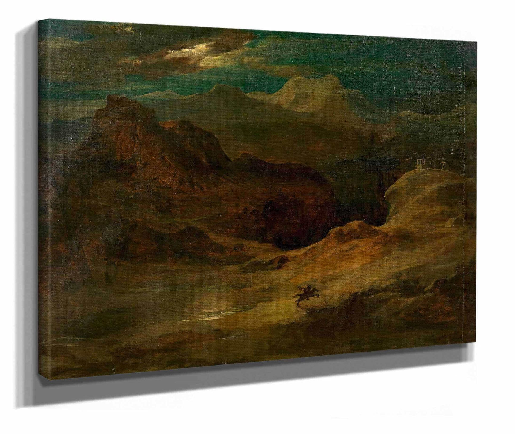 Mondlandschaft Walpurgisnacht by Friedrich Von Amerling