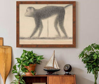 Monkey by Georges Seurat