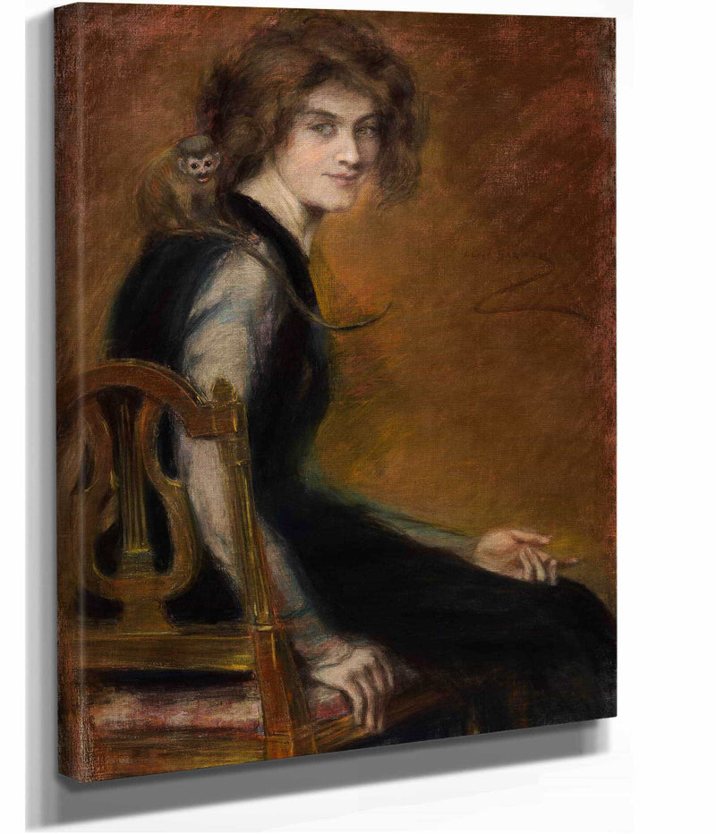 Monkey Pet by Alice Pike Barney