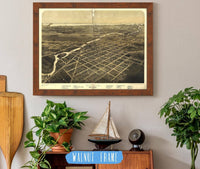 Monroe Monroe Co Michigan 1866 State of Michigan