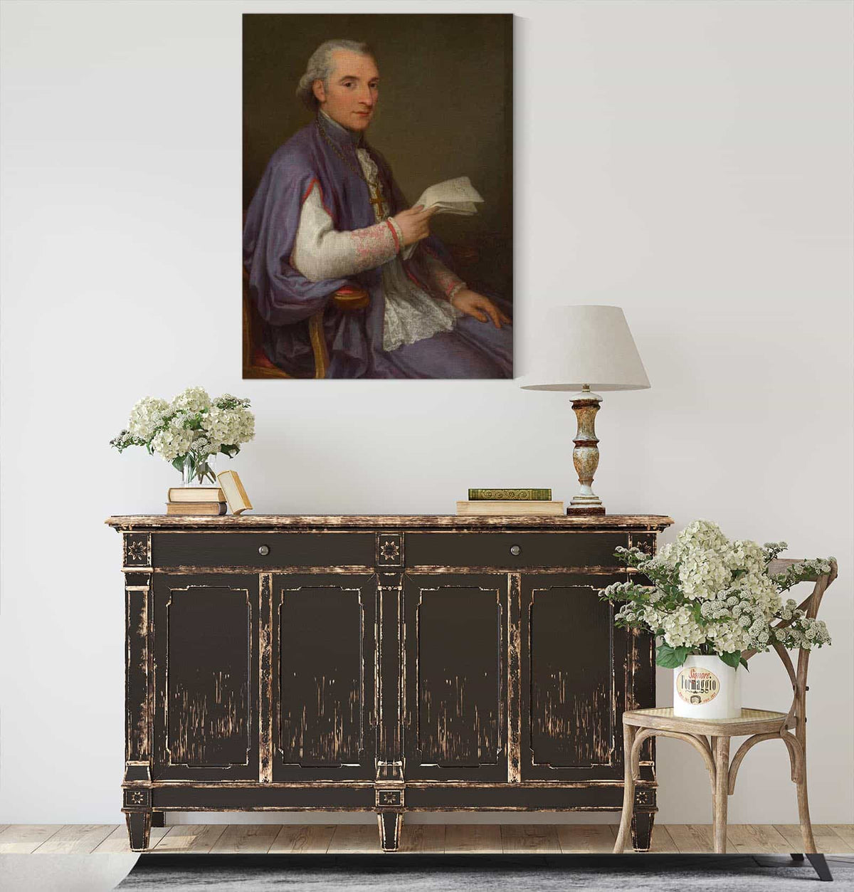 Monsignor Giuseppe Spina   by Angelica Kauffmann