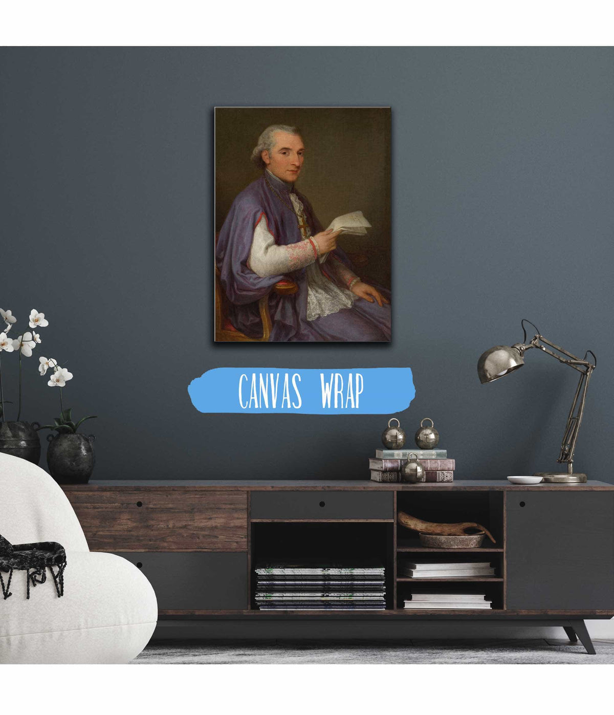 Monsignor Giuseppe Spina   by Angelica Kauffmann