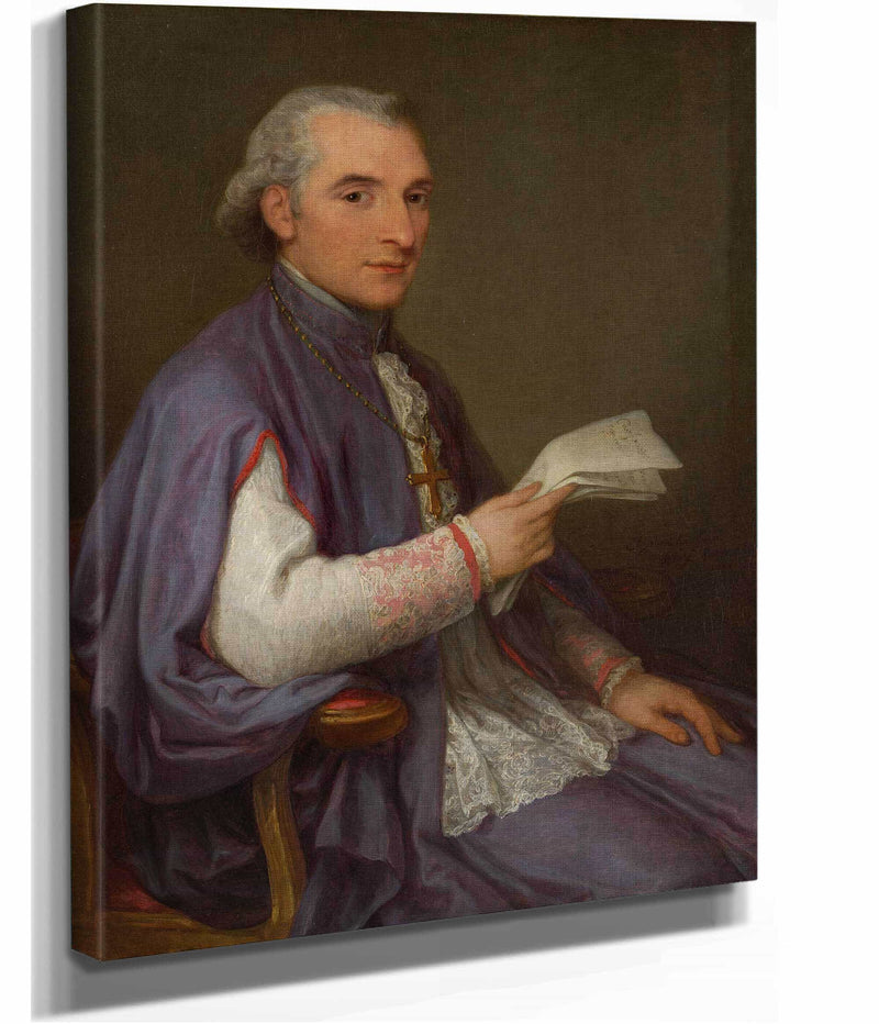 Monsignor Giuseppe Spina   by Angelica Kauffmann