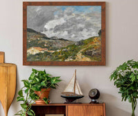 Montagnes Environs De Nice by Eugene Boudin