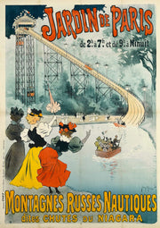 Montagnes Russes Nautiques Dites Chutes Du Niagara by Georges Meunier