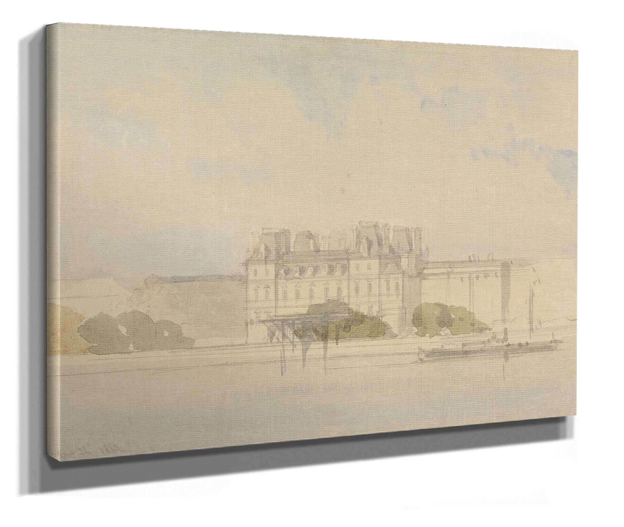 Montague House Whitehall by David Roberts