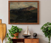 Monte Cavo by Jean Baptiste Camille Corot