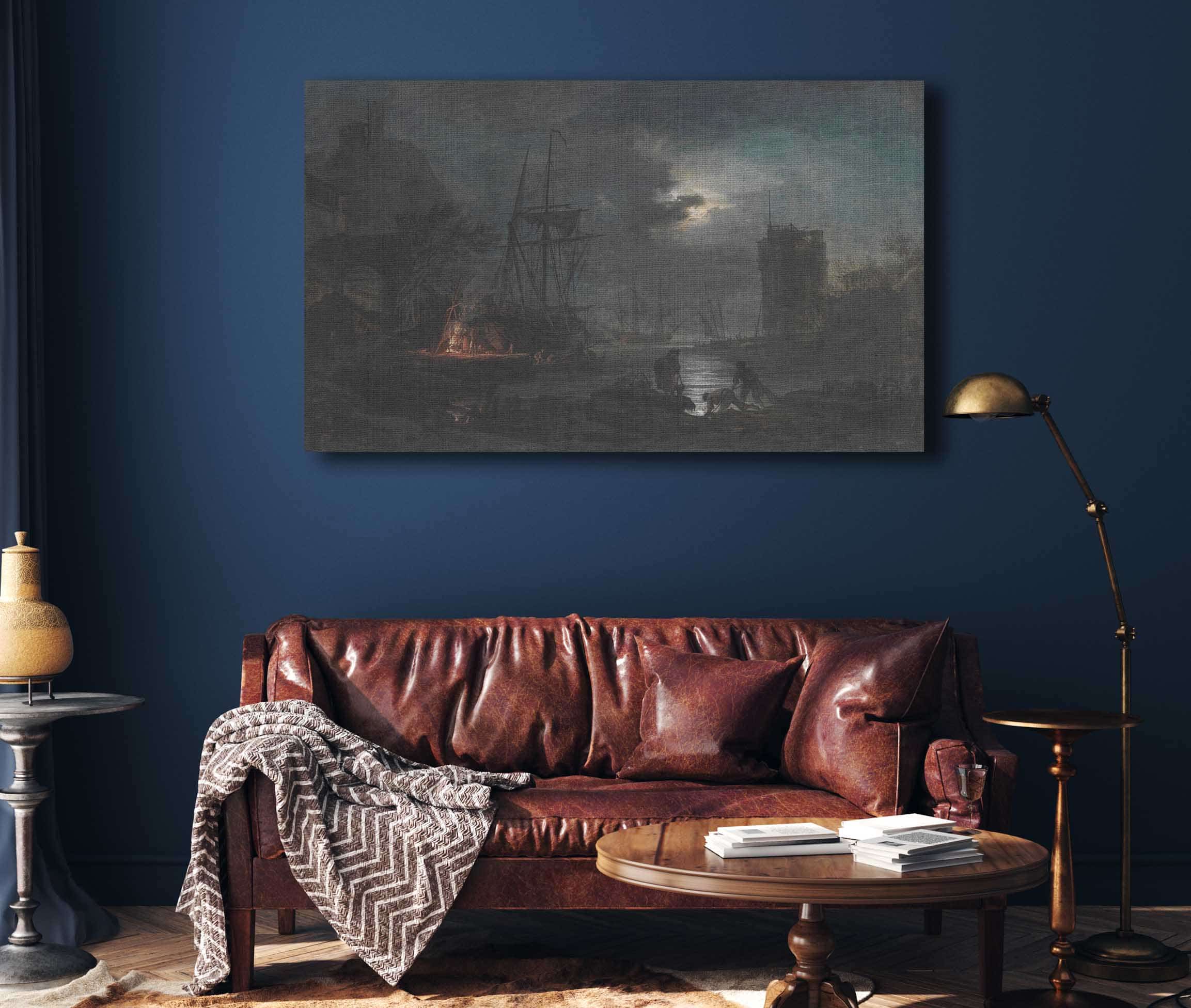 Moonlight by Claude Joseph Vernet
