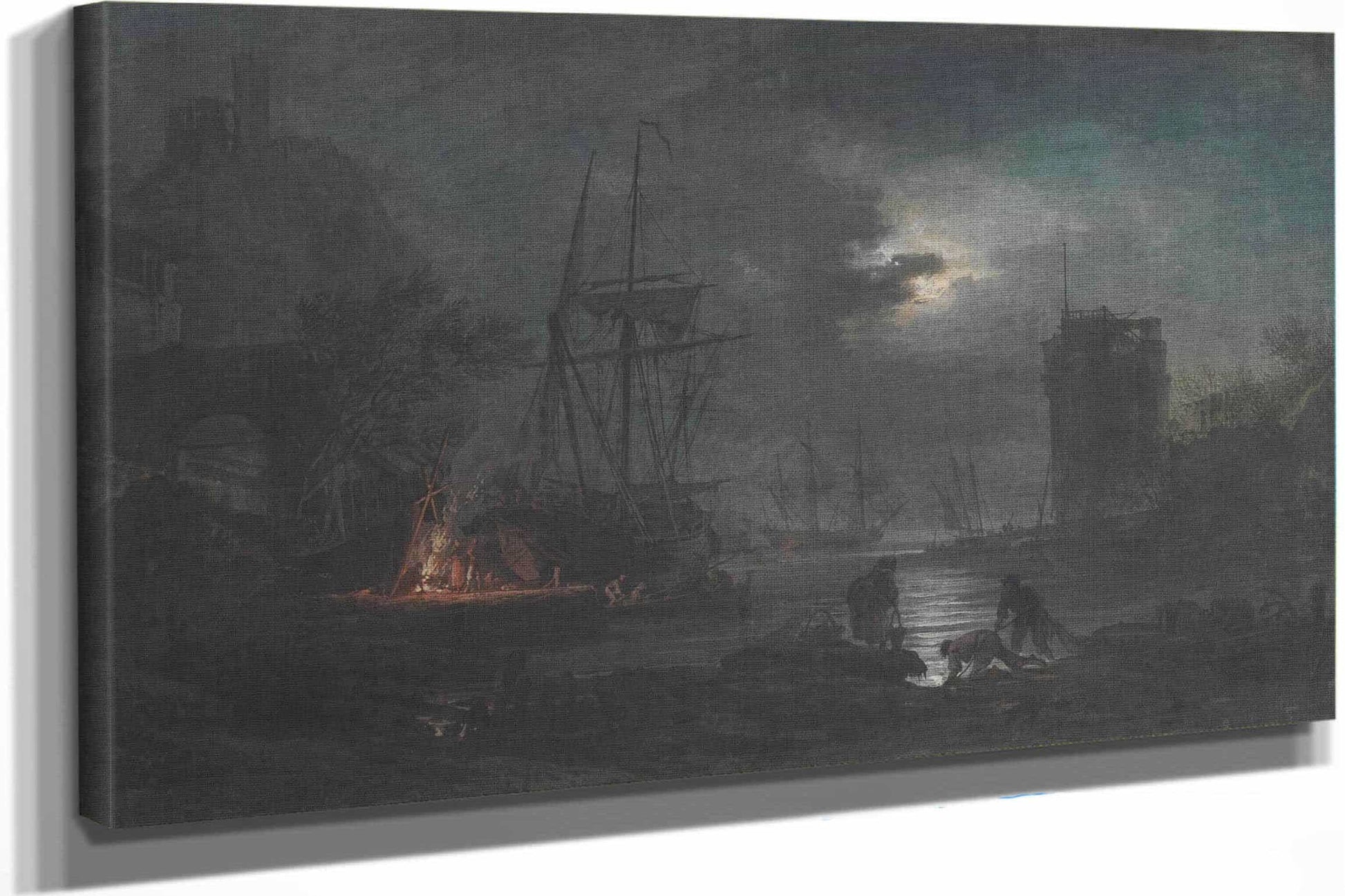 Moonlight by Claude Joseph Vernet