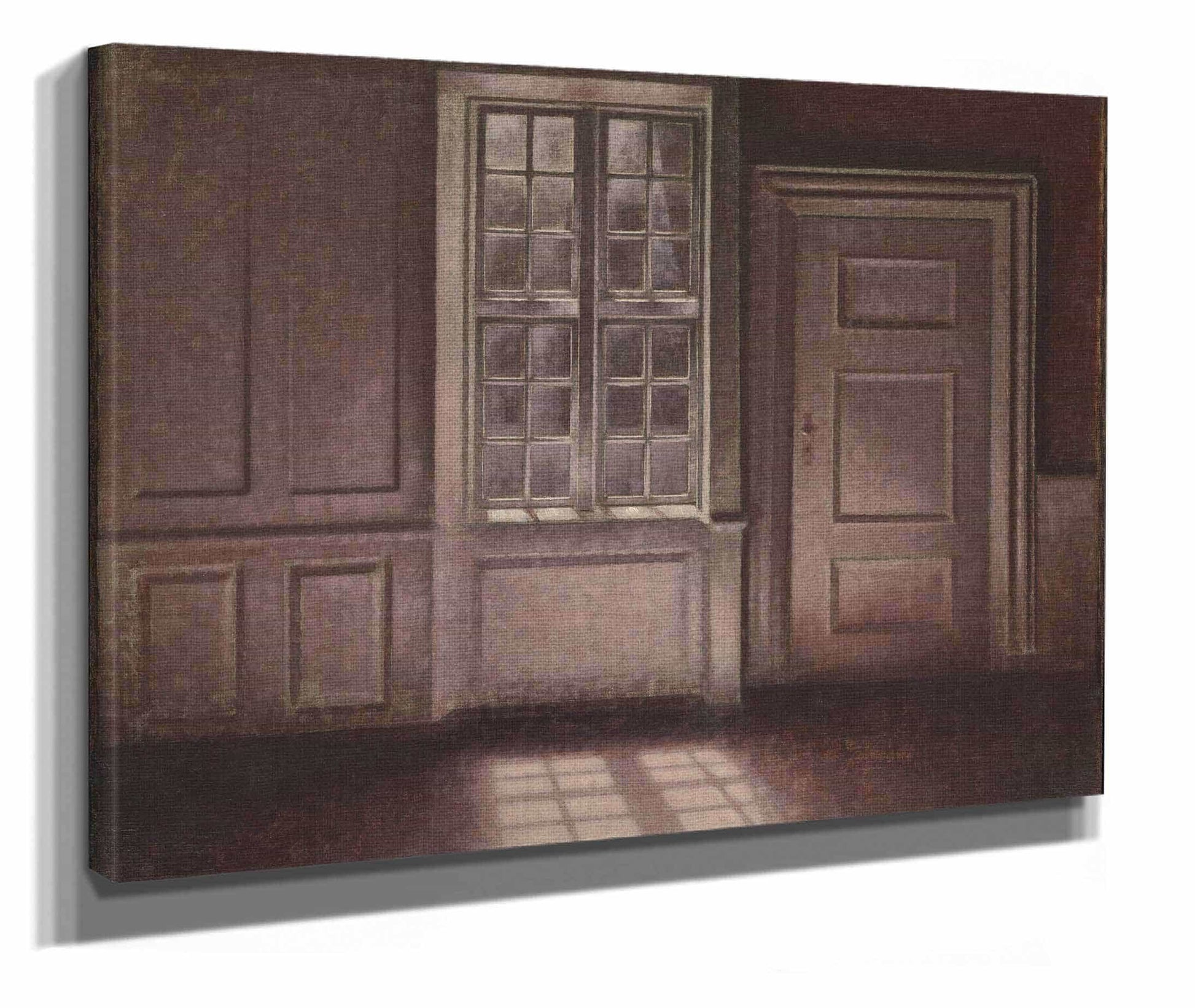 Moonlight Strandgade  by Vilhelm Hammershoi