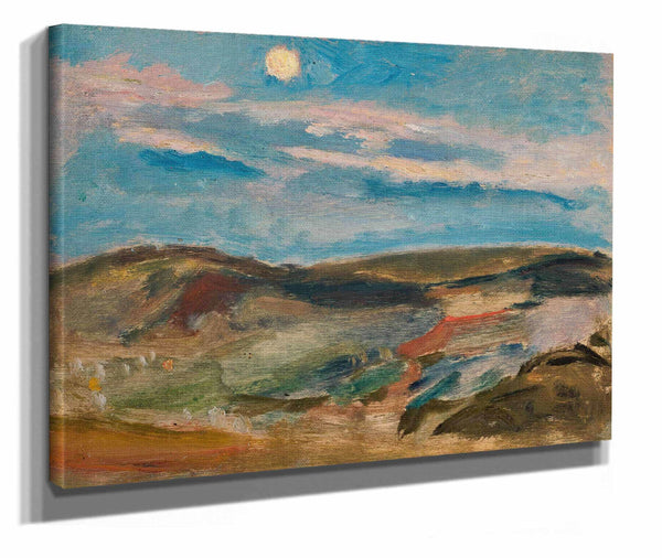 Moonlit Hill by Tadeusz Makowski