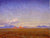 Moonrise Over The Desert By Maynard Dixon