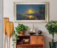 Moonrise Over The Golden Horn by Ivan Konstantinovich Aivazovsky