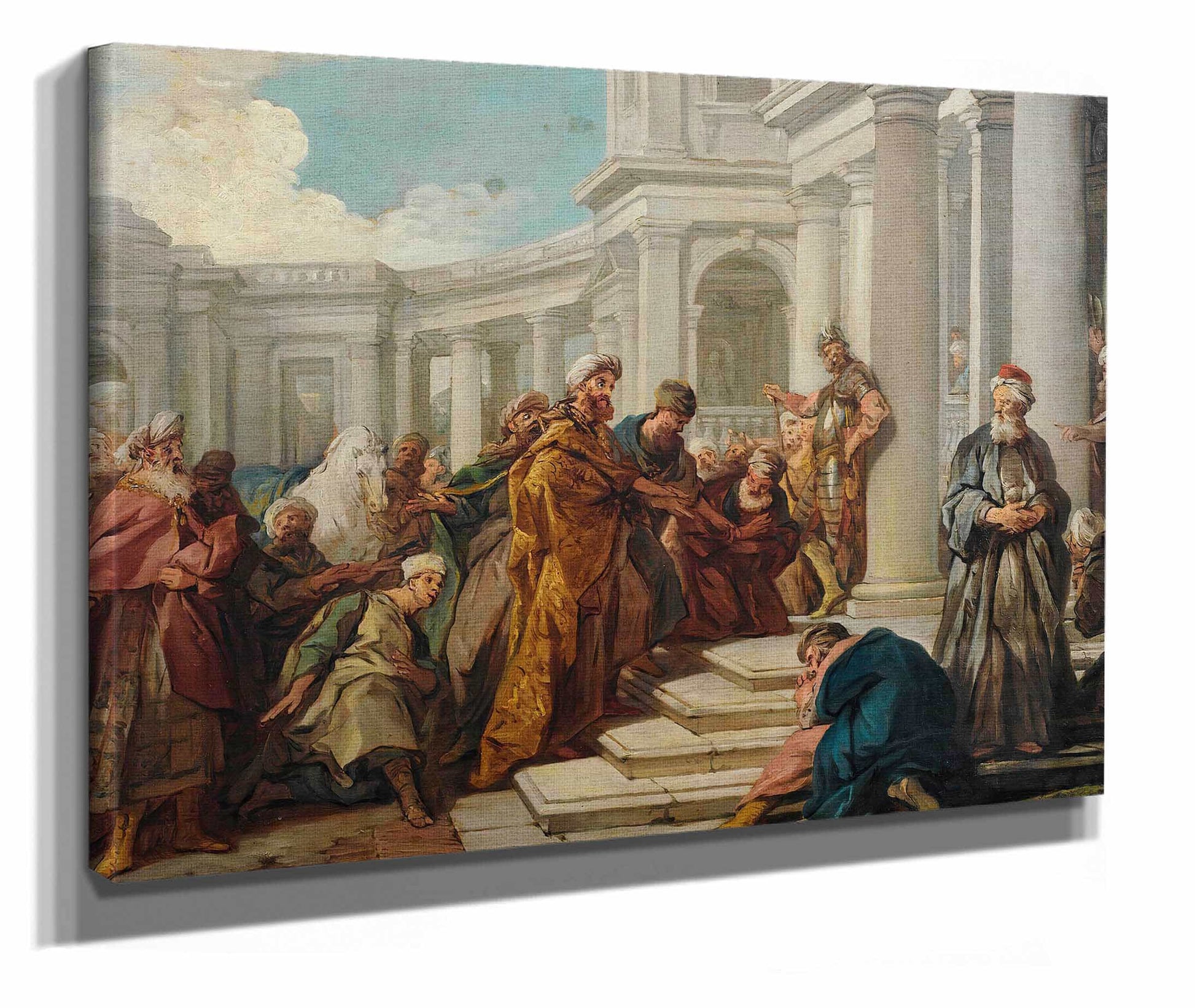 Mordecais Disdain by Jean Francois De Troy