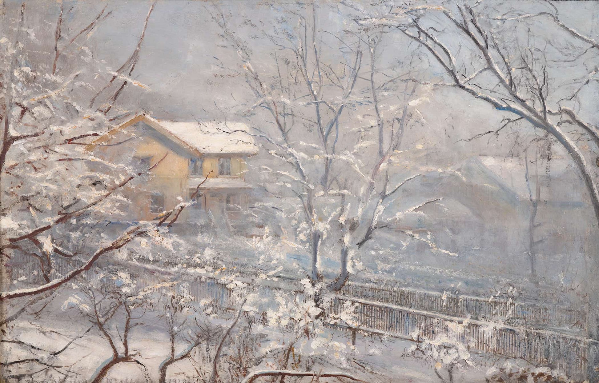 Morgenstemning Ved Majorstuveien by Amaldus Nielsen