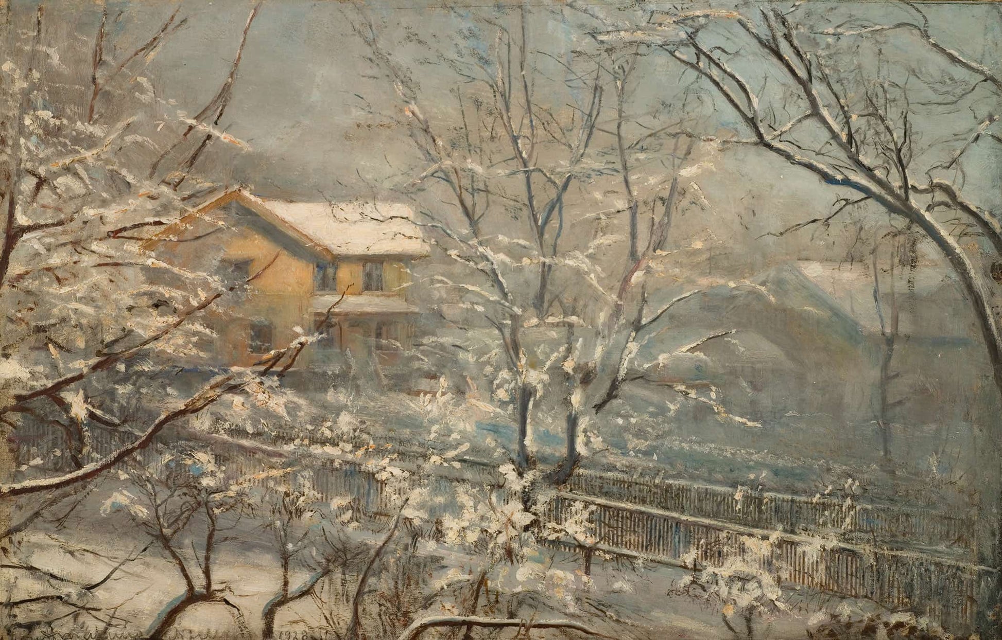 Morgenstemning Ved Majorstuveien by Amaldus Nielsen