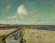 Morning At Breakwater Shinnecock by William Merritt Chase