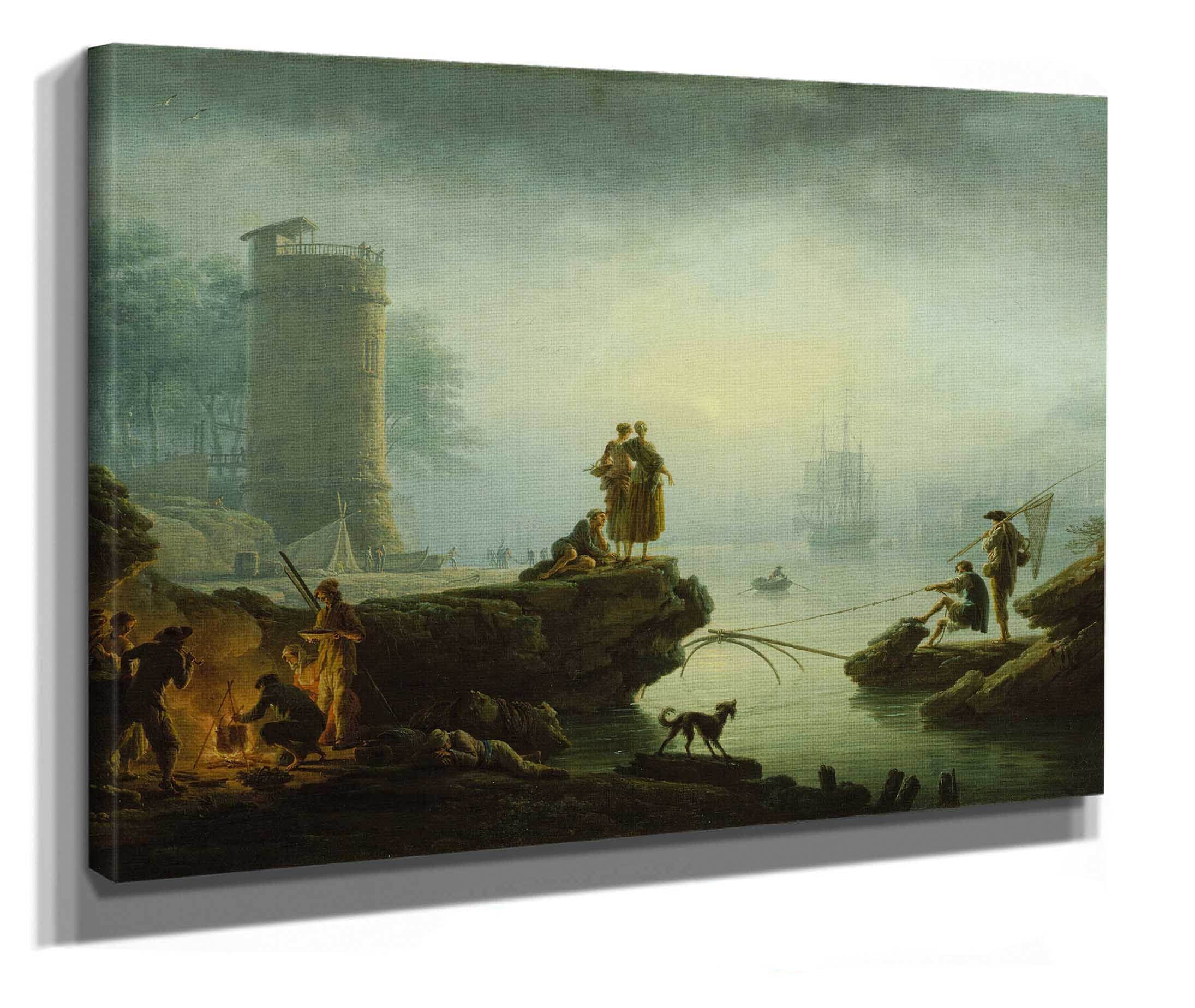 Morning by Claude Joseph Vernet