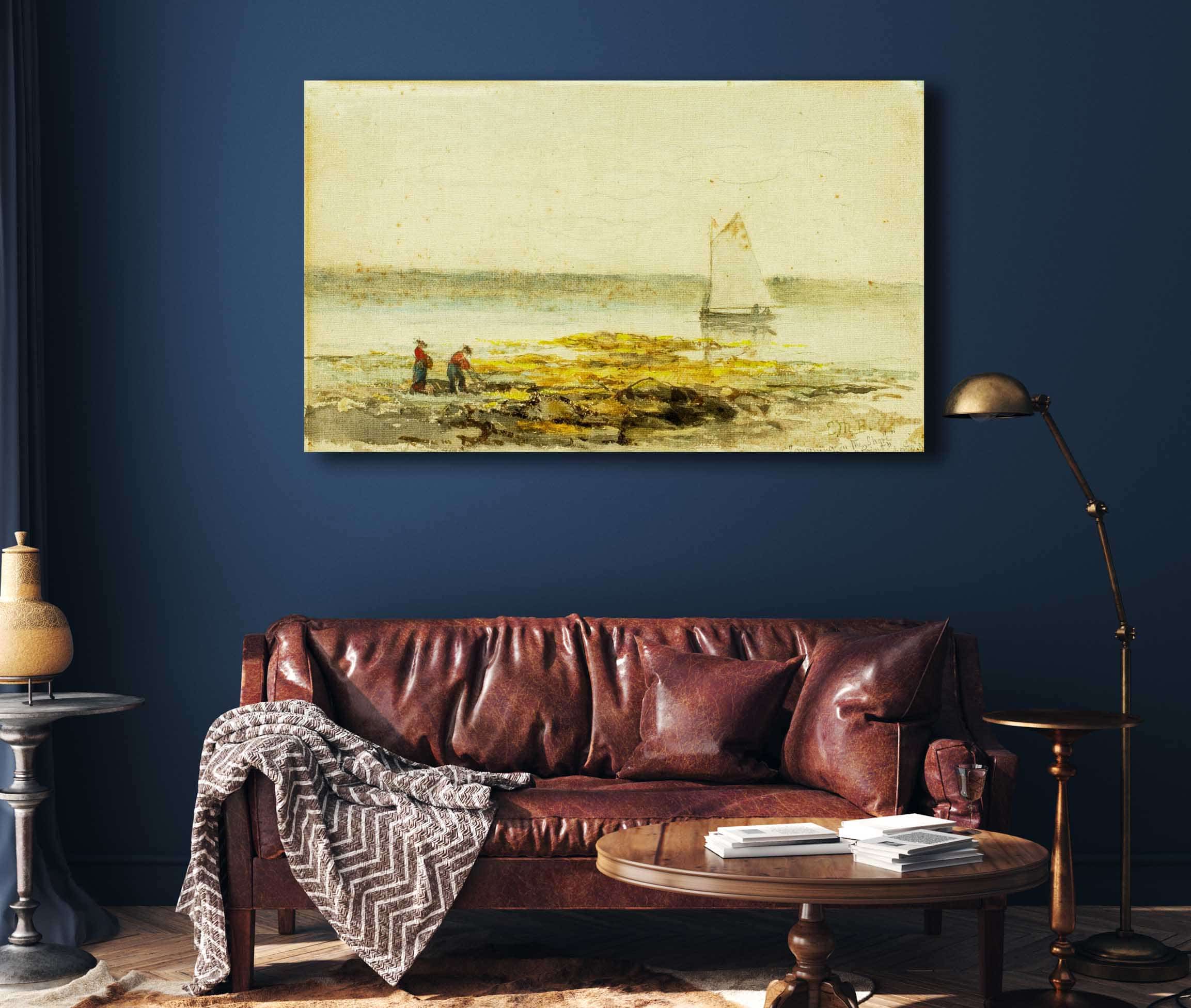 Morning On The Shore by Edward Mitchell Bannister