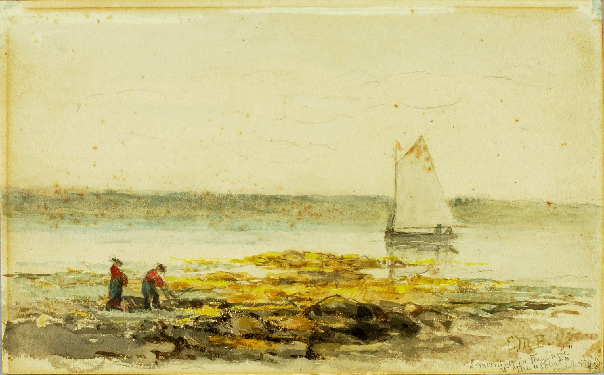 Morning On The Shore by Edward Mitchell Bannister