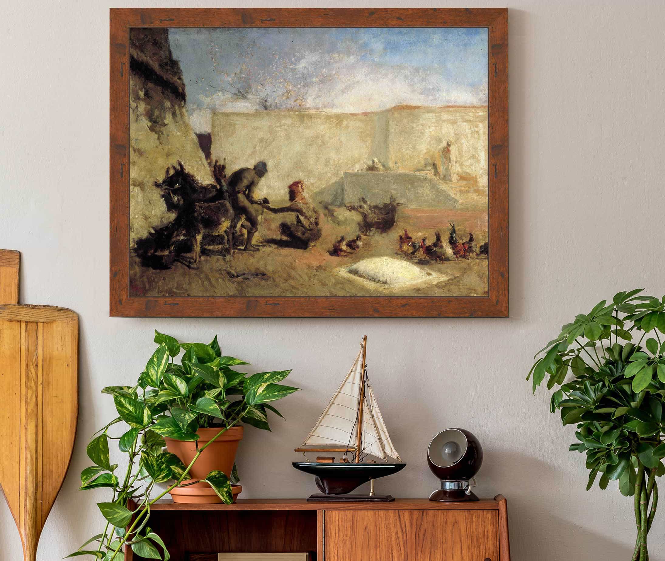 Moroccan Horseshoer by Mariano Fortuny Marsal