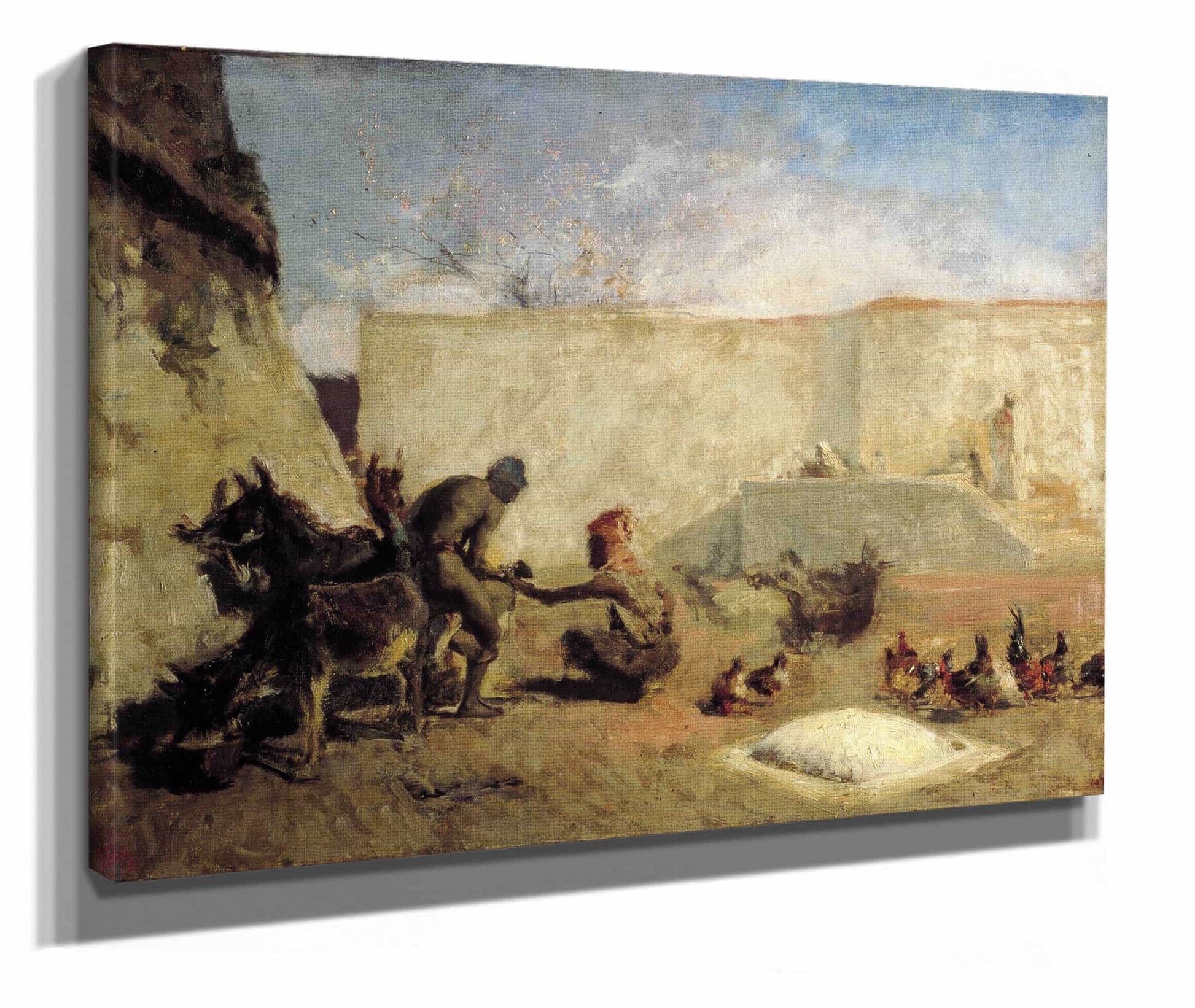 Moroccan Horseshoer by Mariano Fortuny Marsal