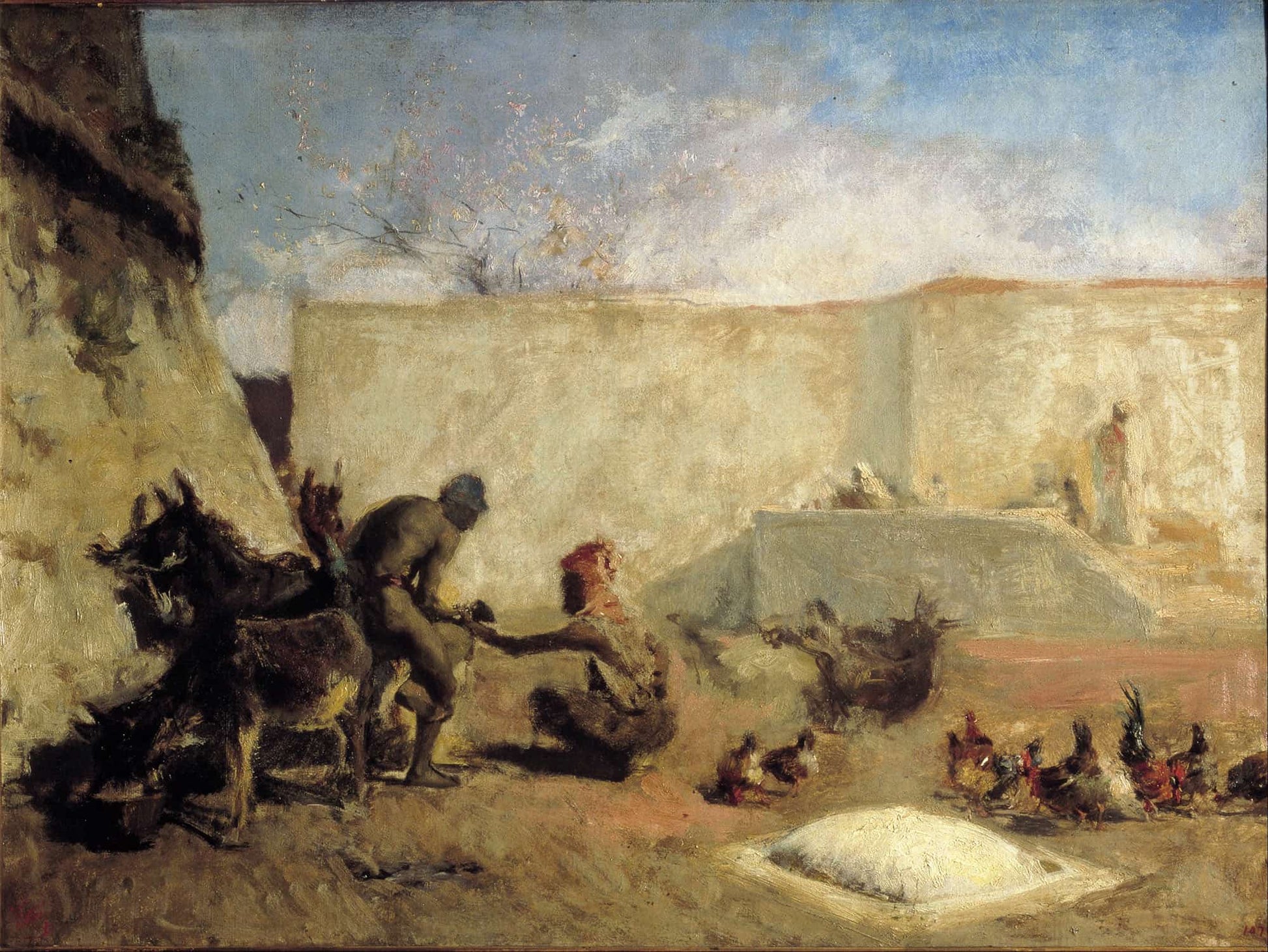 Moroccan Horseshoer by Mariano Fortuny Marsal