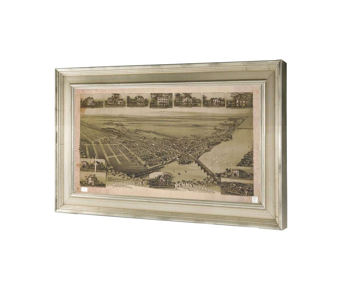 Morrisville Bucks County Pennsylvania 1893  State Of Pennsylvania