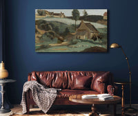 Morvan Petit Moulin by Jean Baptiste Camille Corot