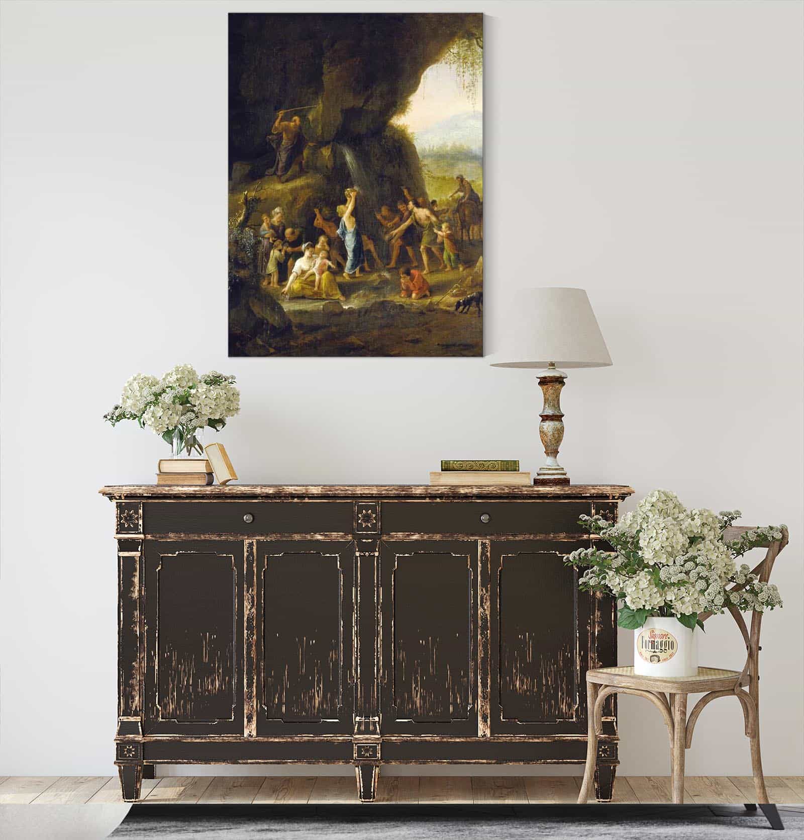 Moses Striking The Rock by Jan Steen