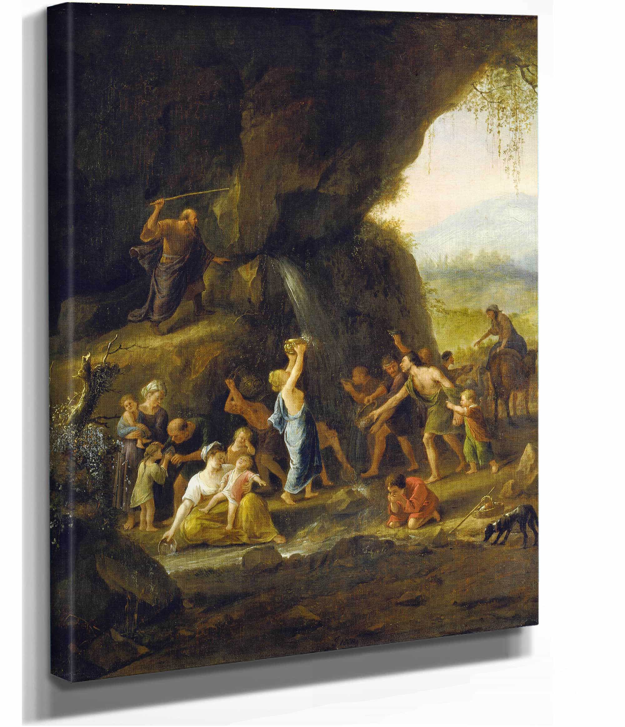 Moses Striking The Rock by Jan Steen
