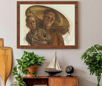 Mother And Child by Alexander Evgenievich Yakovlev