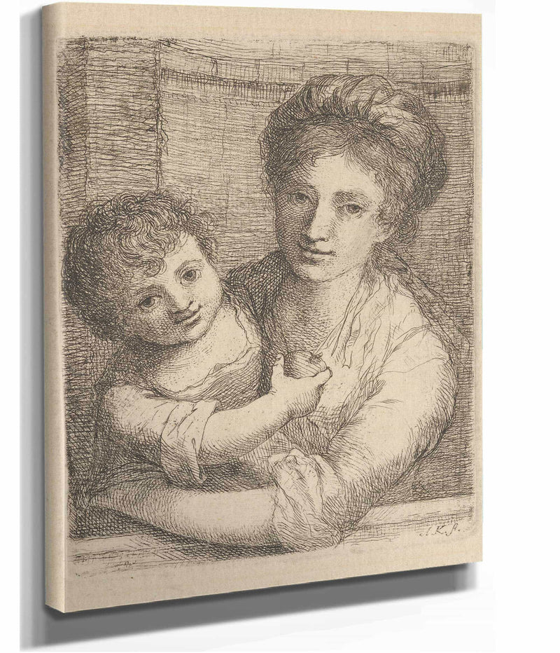 Mother And Child by Angelica Kauffmann