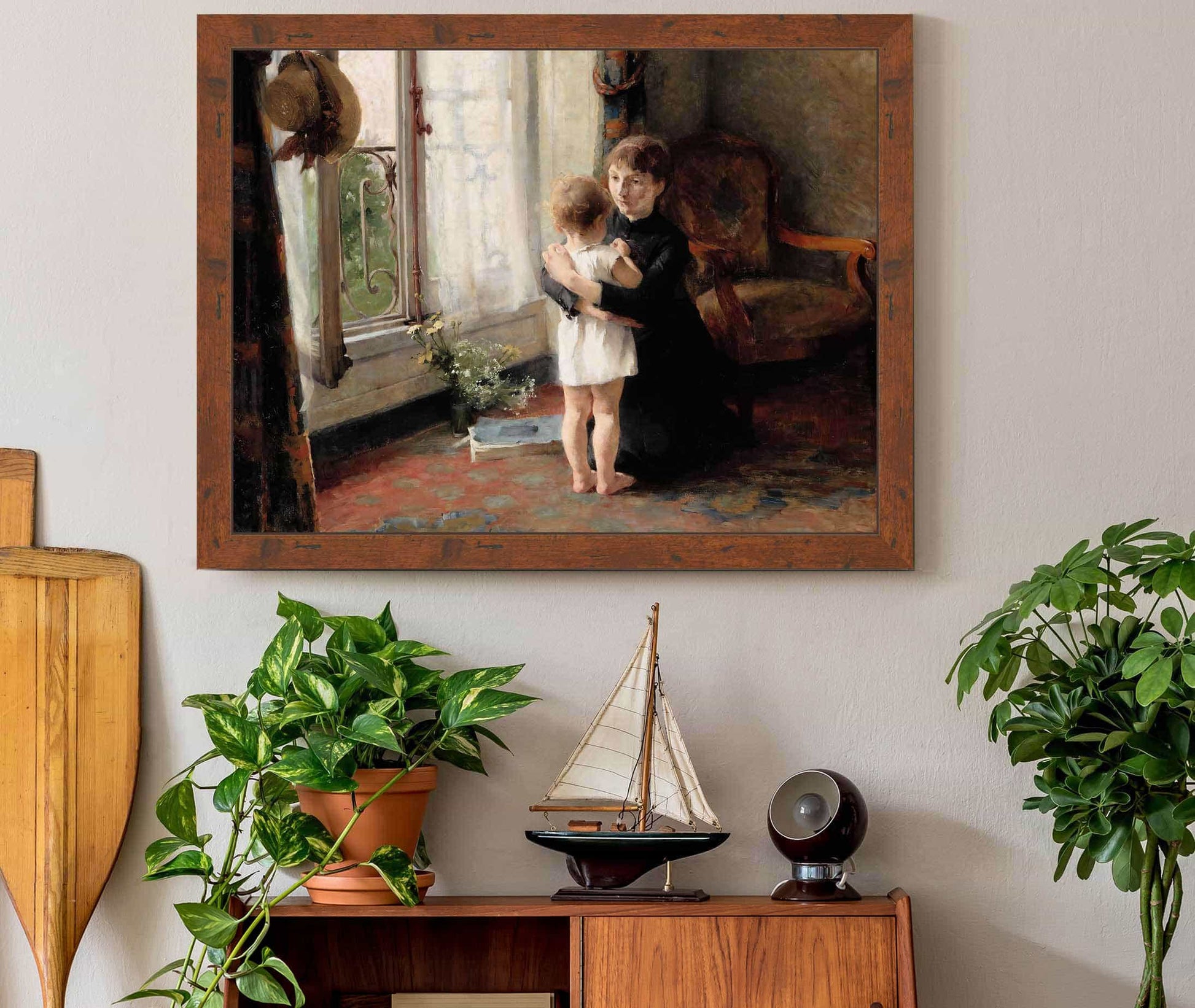 Mother And Child by Helene Schjerfbeck