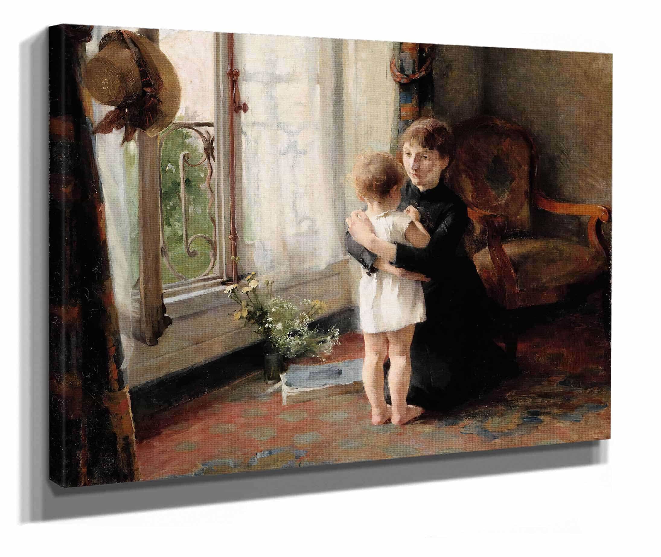 Mother And Child by Helene Schjerfbeck