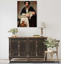 Mother And Sleeping Baby by Alice Pike Barney