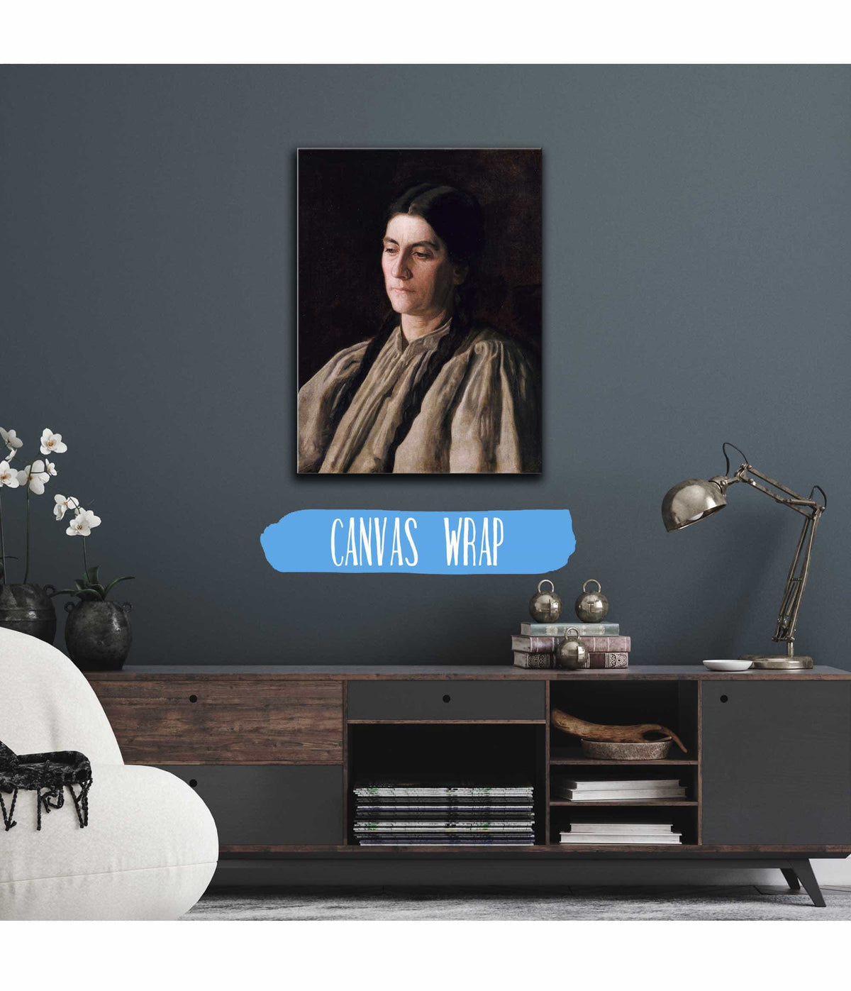 Mother Annie Williams Gandy by Thomas Eakins